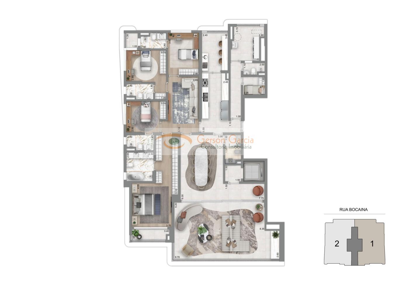 Apartamento, 4 quartos, 258 m² - Foto 5