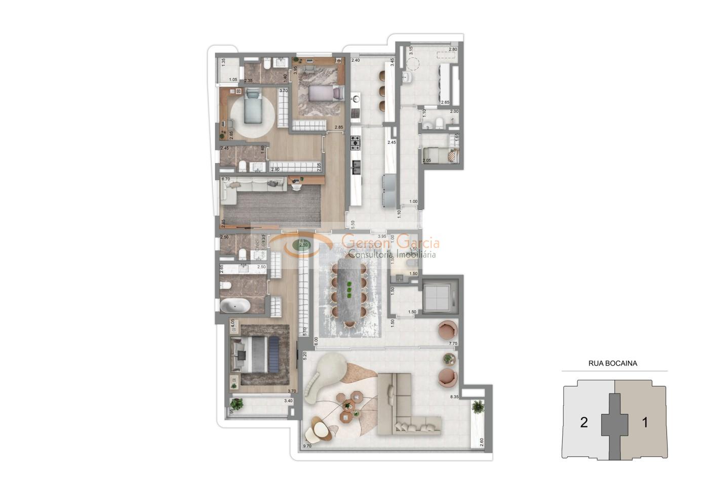 Apartamento, 4 quartos, 258 m² - Foto 6