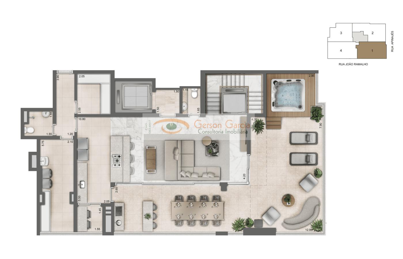 Apartamento, 3 quartos, 135 m² - Foto 40