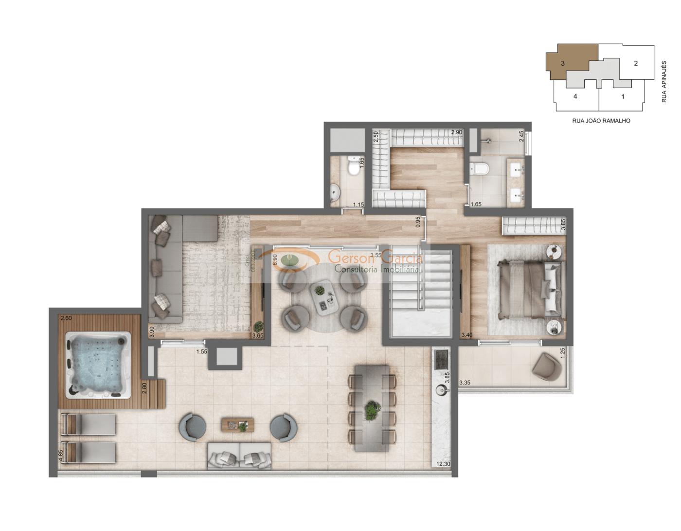 Apartamento, 3 quartos, 135 m² - Foto 41