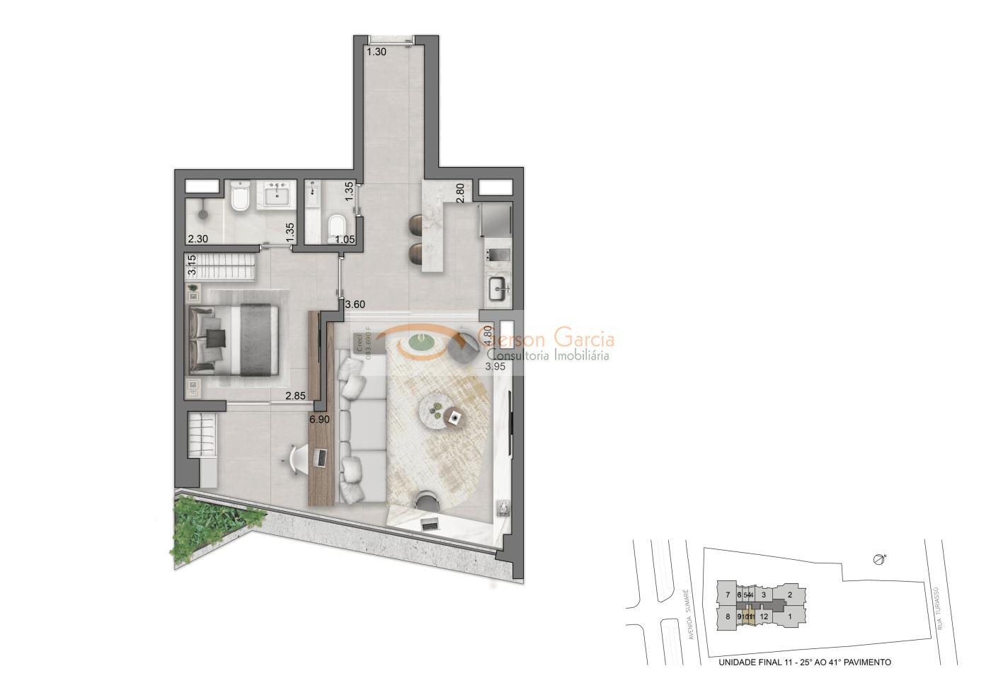 Apartamento, 3 quartos, 132 m² - Foto 43
