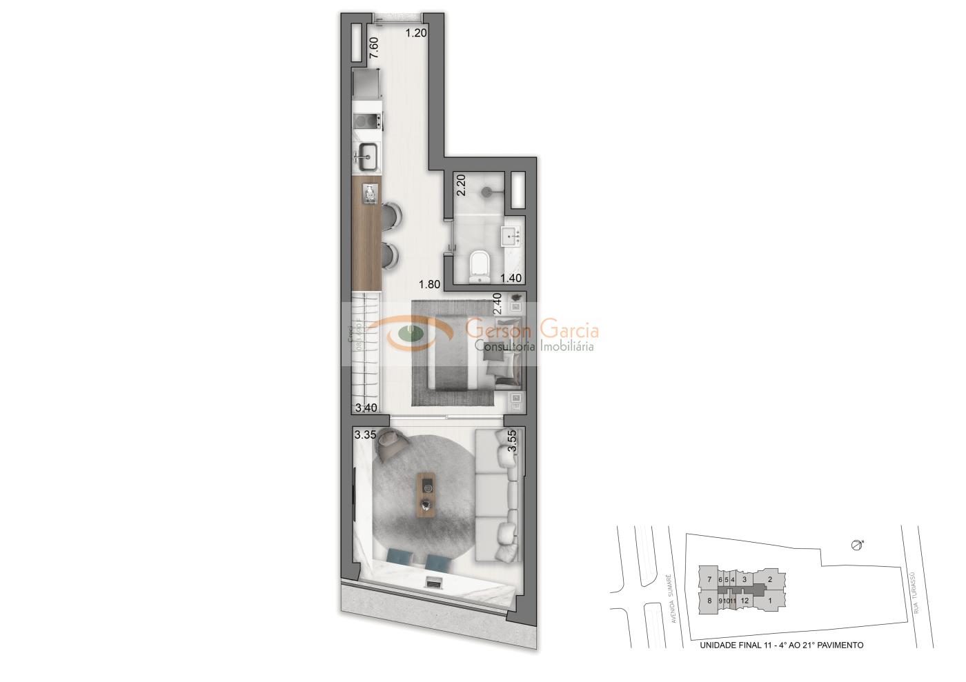 Apartamento, 3 quartos, 132 m² - Foto 44